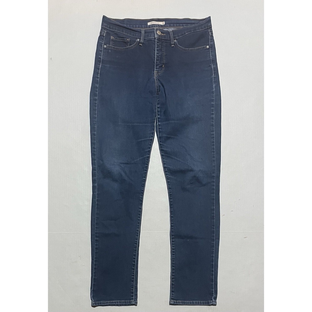 Levi's 312 Shaping Slim Womens Jeans Size 30 X 31‎ Blue Medium Wash Medium Rise